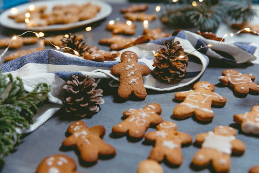 Gingerbread cookies for New Year party