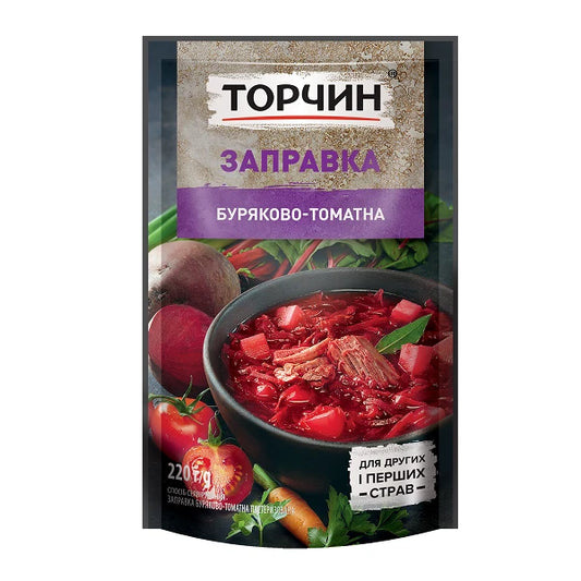 Dressing 220 g Torchyn beetroot-tomato d/pack